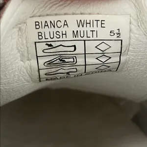 Vintage Havana White and Blush Pink Sneakers thumbnail 6
