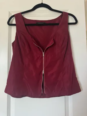 Zip-up Going Out Top thumbnail 2