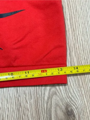 Reebok Red Racerback Sports‎ Bra with Black Logo and Trim thumbnail 3