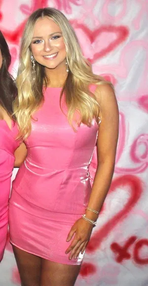 These Three Boutique Pink Bow Back Mini Dress thumbnail 6