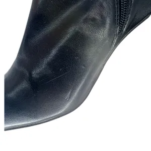 Silent‎ D Carina Heeled Ankle Boots Black Leather Size 39 thumbnail 12