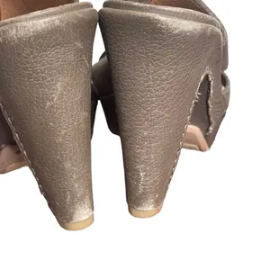 Lucky Brand Peggy Leather Platform Slingback High‎ Heel Shoes Size 8.5 90's Y2K thumbnail 3