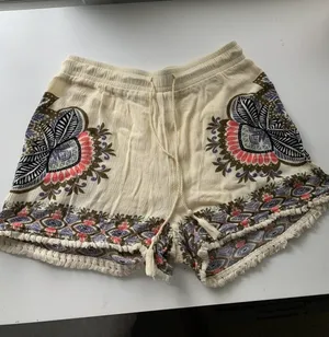 Patterned Flowey Shorts thumbnail 1