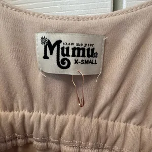 SHOW ME YOUR MUMU Caitlin‎ Ruffle Maxi Dress thumbnail 4