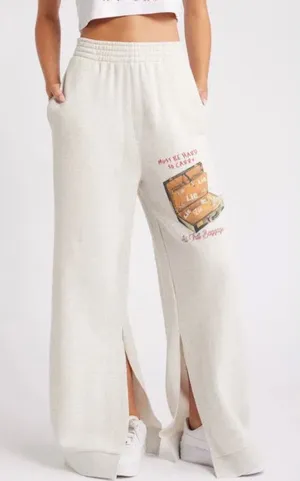 Boys Lie All That Baggage Terry Natural Sweatpants size Small thumbnail 1