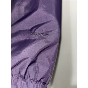 North Face DryVent Purple Yellow Hooded Rain Jacket M Hiking Camping Gorpcore thumbnail 8