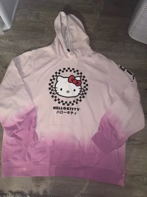 Hello Kitty bioworld unisex 3XL Ombré hoodie 2023 thumbnail 5