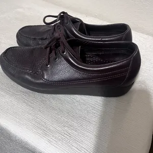 SAS Siesta Shoes Womens Size 7.5 Brown Leather Lace Up Oxfords Comfort thumbnail 5