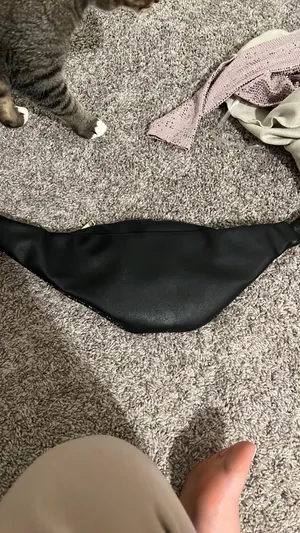 Sparkly Fanny Pack Black thumbnail 4