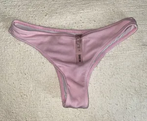 Ribbed Bikini Set Pink thumbnail 4