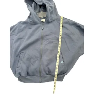 Blogilates Marshmallow Hoodie Steel Blue Size Large thumbnail 6