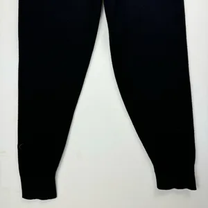 ZYIA Active Womens Black Soft n Warm Joggers Sz Large Ribbed Cozy Knit thumbnail 12