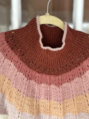 Maurice's Women's XXL Plus Size Ombré Mockneck Pullover Sweater Cozy Fall Chic thumbnail 9