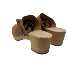 Loeffler Randall‎ Roberta Low-Heel Clogs Cognac Leather Brown Tan Size 5.5 thumbnail 11