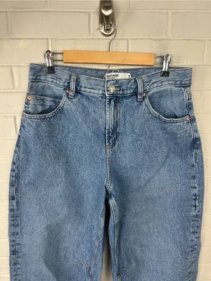 Garage Cotton High Rise Barrel Jeans Size 9/29 thumbnail 7