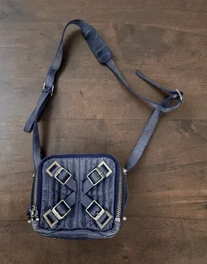Schuler & Sons Anthropologie Leather Crossbody Bag thumbnail 2