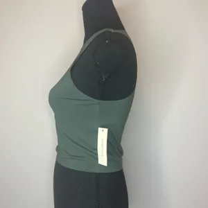 Francesca's Collections Forest Green Crewneck Tank thumbnail 2