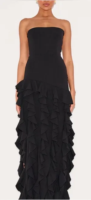 Pretty Little Thing Black Dress thumbnail 1