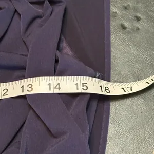 $125 LAUNDRY BY SHELLI SEGAL Navy Blue Tulip Tiered Sleeveless Cocktail Dress 4 thumbnail 11
