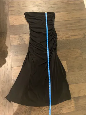 New With Tags Anthropologie Gabbie Strapless Ruched Tube Dress by Celandine thumbnail 8