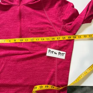 Ariat Rebar Evolution 1/2 Zip Top Womens M Pink Space Dye Long Sleeve Equestrian thumbnail 5