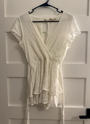 Altar'd State white romper thumbnail 1