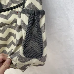 Skip Hop Duo Signature Carry All Diaper‎ Bag - Grey/White Chevron thumbnail 11