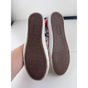 Coach Barrett Poppy canvas sneakers Signature Pattern Tennis Shoes Size‎ 8.5B thumbnail 3
