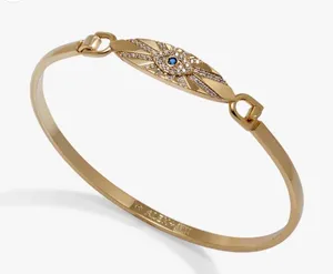 Radiant Evil Eye Tension Bangle thumbnail 1