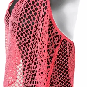 Victoria secret Pink t-back flounce crochet tank thumbnail 2