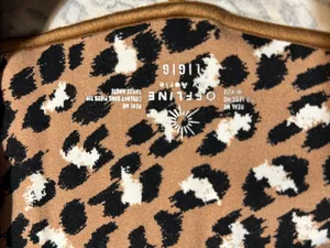 Offline aerie Leopard-Print Cross Front Leggings Size Large thumbnail 5