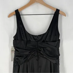 London Times Elegant Black Stretch Satin Sleeveless Sheath Dress NWT Size‎ 10 thumbnail 10