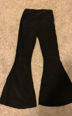 Botique Velvet Bell Bottoms Size M thumbnail 1