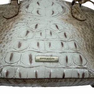Brahmin Duxie Melbourne Leather Satchel Bag Crossbody Bag Tan thumbnail 9