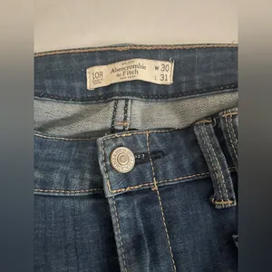 Abercrombie & Fitch High Rise Jeans Size 10R thumbnail 3