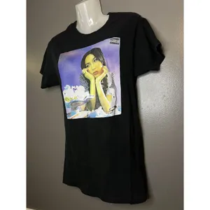Olivia Rodrigo Sour Shirt Womens XS Black Album Cover Graphic Tee T-Shirt Music thumbnail 4