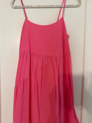 Boutique Pink Spaghetti Strap Maxi Dress thumbnail 2