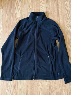 Eddie Bauer Black Women's Full-Zip Fleece Jacket thumbnail 2