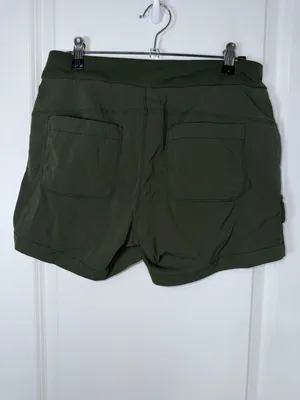 Athleta Trekkie Cargo Hiking Shorts Olive Green Size 4 thumbnail 5