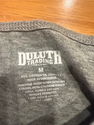 Duluth trading company women’s gray tank top size medium . thumbnail 2
