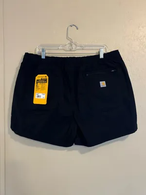 NWT Carhartt womens Force Relaxed Fit Ripstop Shorts sz XL 16-18 thumbnail 2