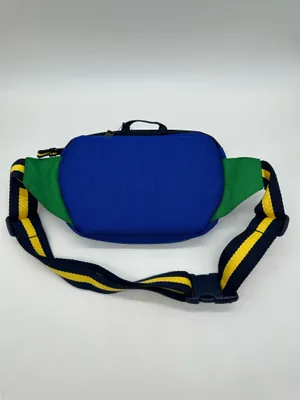 Polo Ralph Lauren Kids Colorblock Waist Bag Fanny Pack Crossbody Blue Red Green thumbnail 7