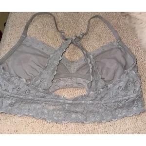 Aerie Grey Bralette thumbnail 2