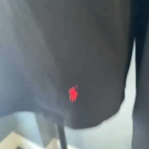 Ralph Lauren Black Long Sleeve Lightweight Hoodie in S‎ thumbnail 2