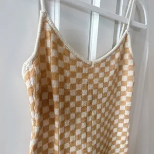 EMORY PARK Yara Wool Blend Checkered Mini Sweater Tank Dress | Small‌‌‌‌‌‌‌ thumbnail 4