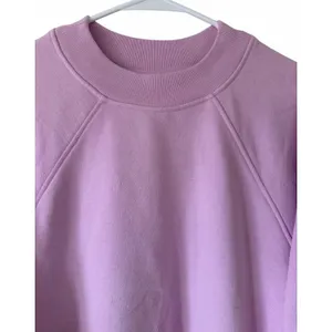 Aloha Island ALO Yoga Heavy Weight Free Time Crew Neck Pullover Sugarplum Pink Women's Small? thumbnail 3