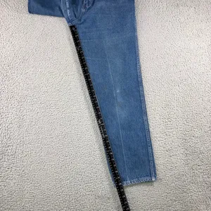 Vtg Wrangler Straight Leg Jeans Women 14 High Rise USA‎ Made 70s 80s Sustainable thumbnail 6
