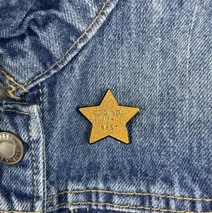 Doing My Best Enamel Pin Multiple thumbnail 1