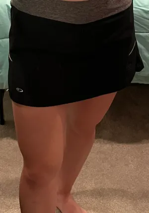 Champion Black Tennis Skirt thumbnail 2