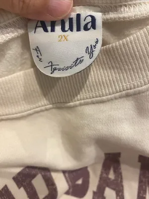 Arula Outer Banks Crewneck Sweatshirt 2X Floral NWT thumbnail 2